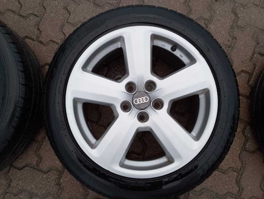 Audi A4 B6 B7 Alufelgi z oponami 17 cali 5x112 komplet