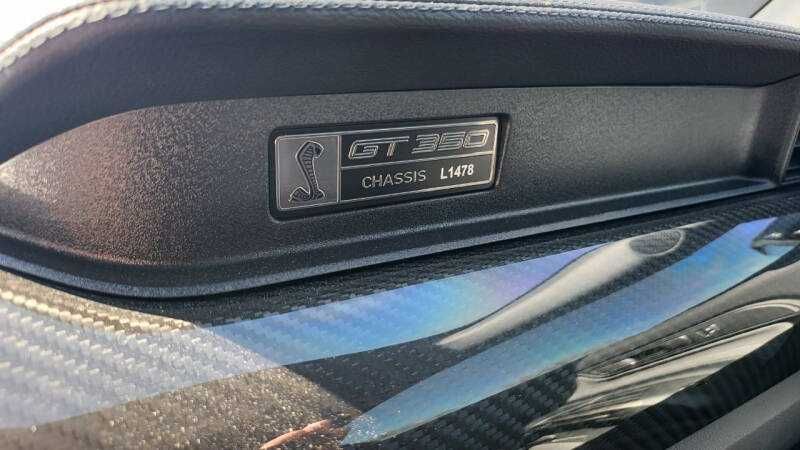 2020 Ford Mustang Shelby GT350