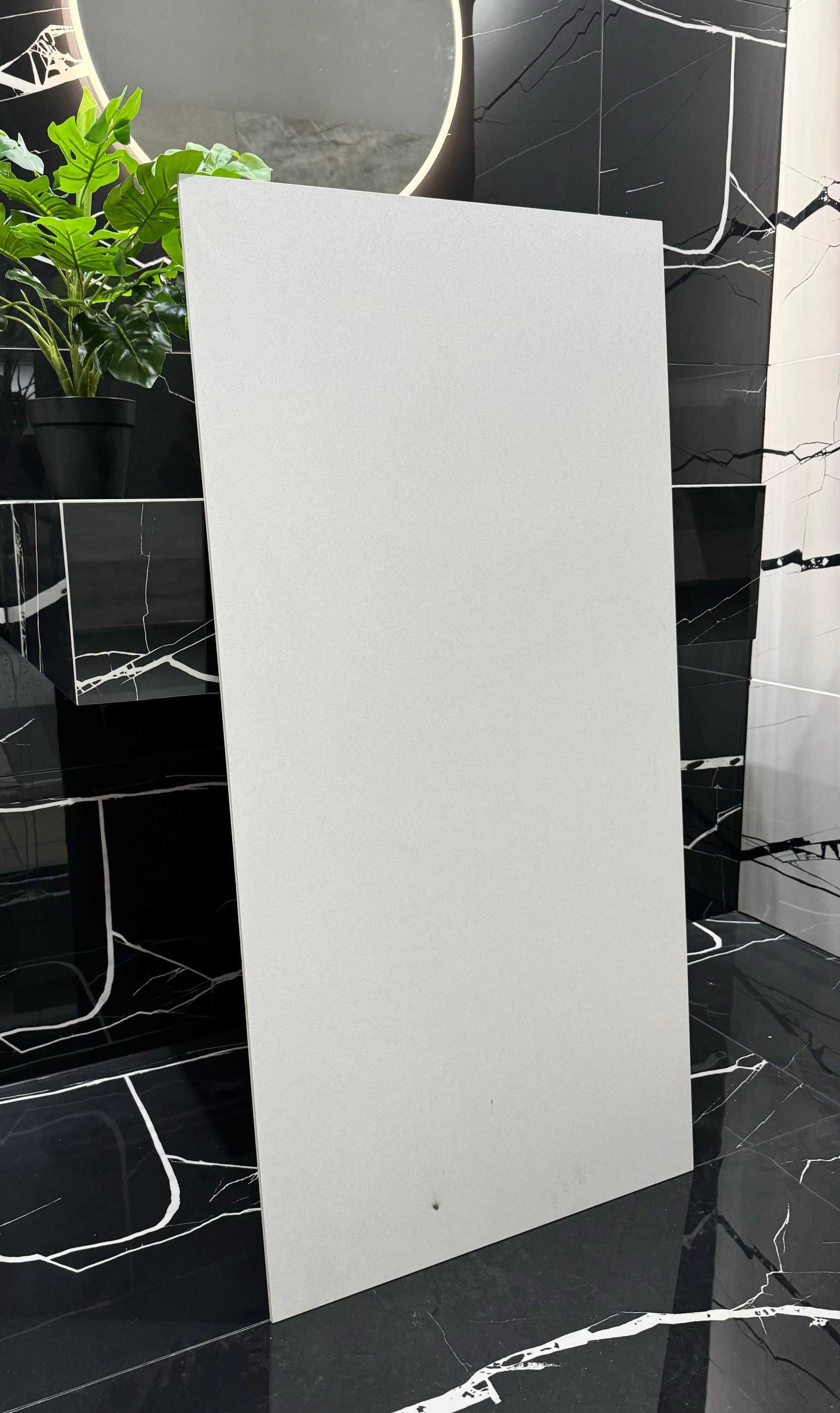 GŁADKI biały gres rektyfik, białe płytki 120x60 mrozoodporne PROMOCJA