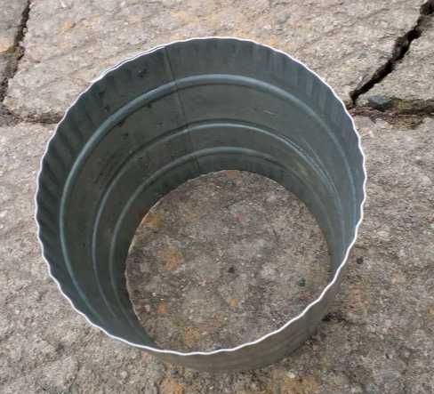 Złączka łącznik do rur spalinowych kominowych fi 125mm
