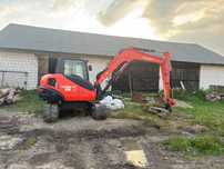 Kubota kx 080-4 , gąsienicowa , koparka obrotowa, CAT ,Liebherr
