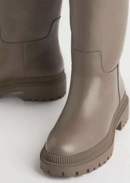 Сапоги. Чоботи. H&M шкіряні