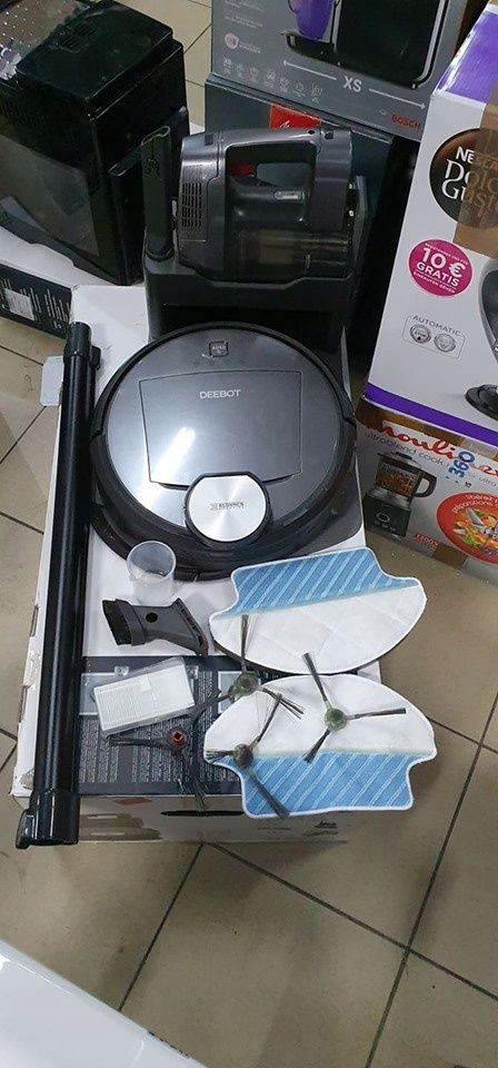 ECOVACS DEEBOT R98 + odkurzacz bezprzewodowy Robot sprzątający