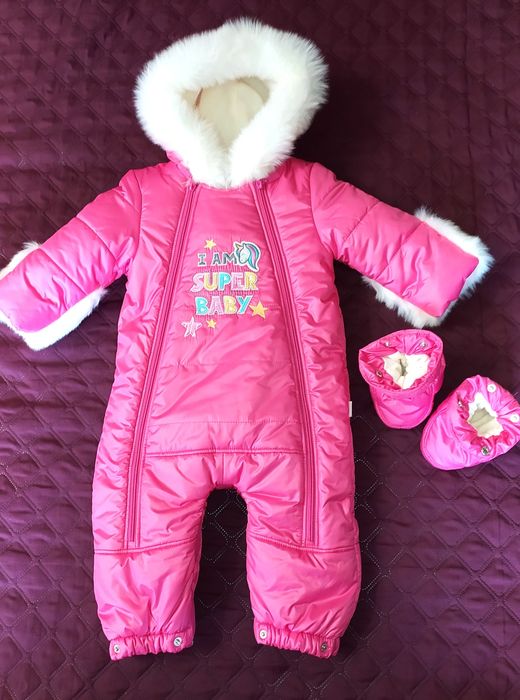 КОМБІНЕЗОН + подарунок зимовий новий суцільний комбинезон трансформер