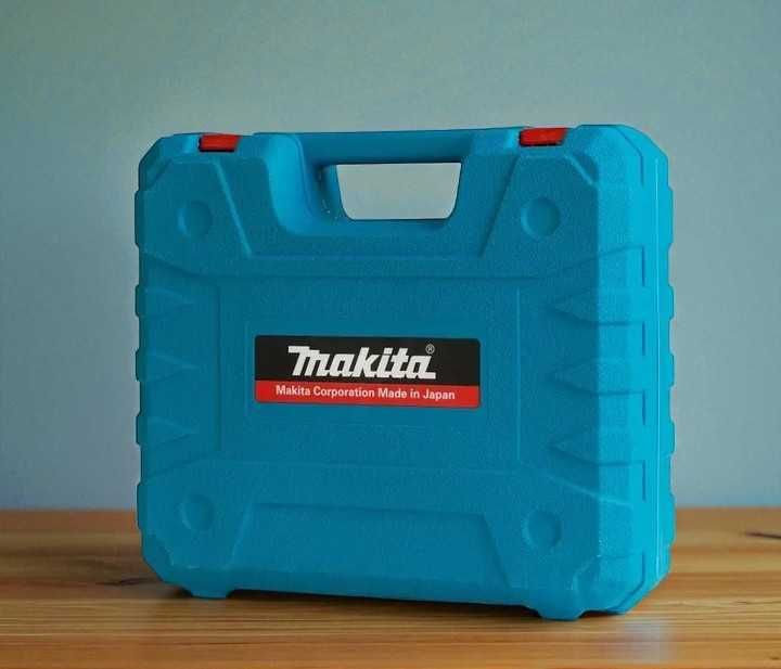 Шурупокрут акумуляторний Makita 21V кейс з набором шуруповерт аккумуля
