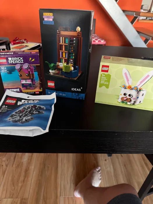 Lote 5 legos selados