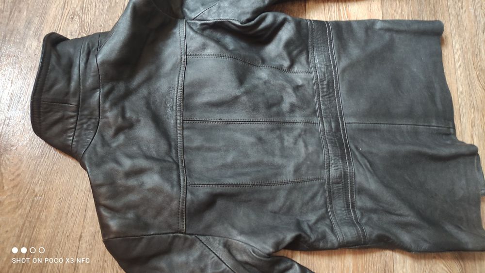 Пиджак, куртка кожаная мужская КОЖА  НАТУРАЛЬНАЯ