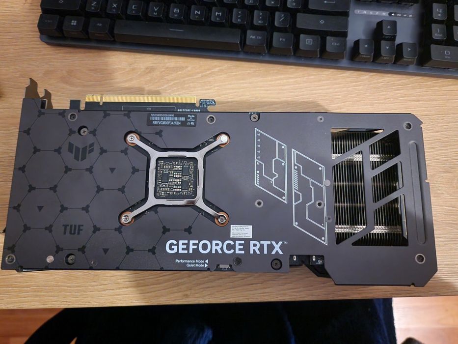 Asus PCl-Ex GeForce RTX 4070 Ti TUF Gaming OC Edition 12 GB