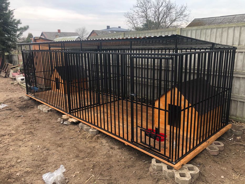 Kojec dla psa/zabudowa szeregowa_DLA_schronisk_hodowli. Zapraszamy!