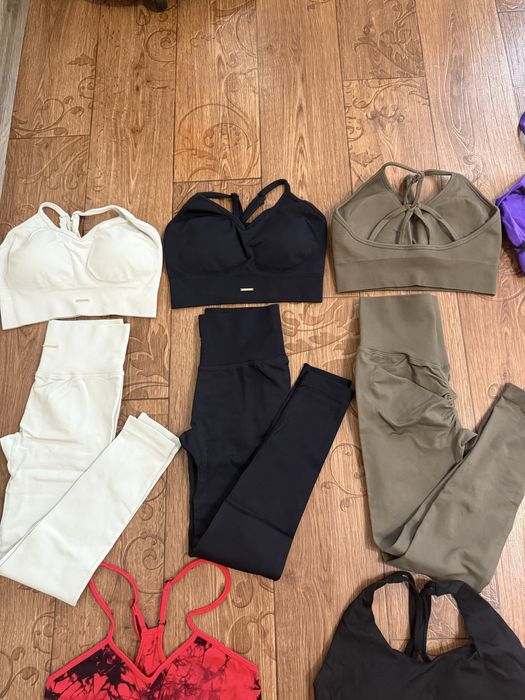 Костюм для фітнесу спорту йога спортивный костюм тай дай пуш ап