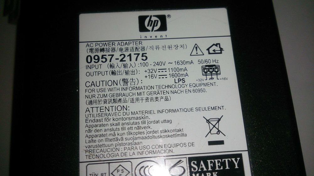 transformadores / carregadores da hp (para impressora)