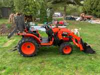 kubota b1241  ładowacz mx c1 minitraktor komunalny