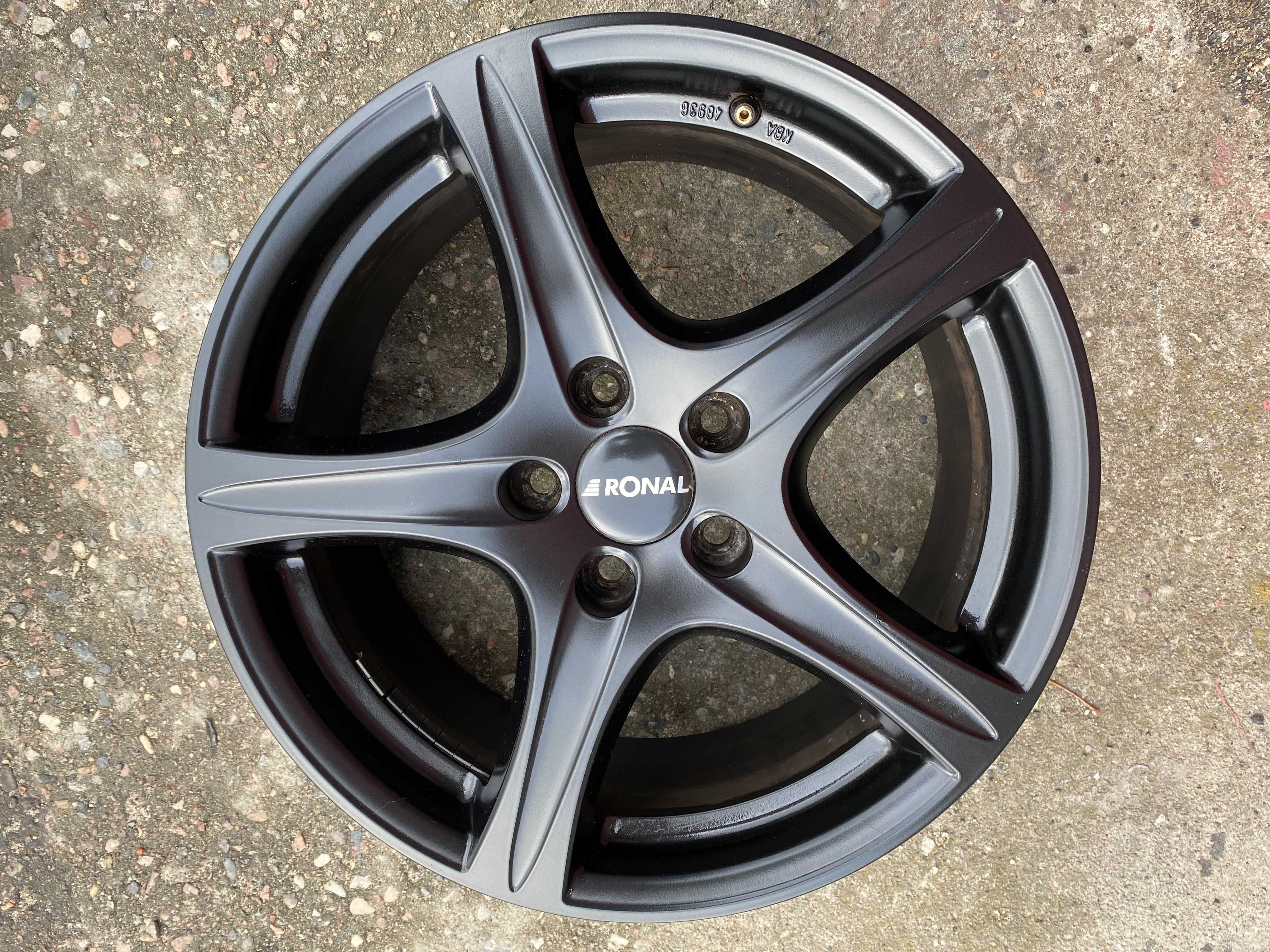 ALUFELGI RONAL czarne MERCEDES Vw Skoda Audi 8jx17 cali ET48 5x112 !
