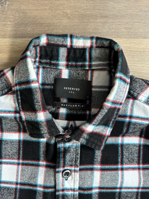 Męska koszula flanelowa w kratkę M
