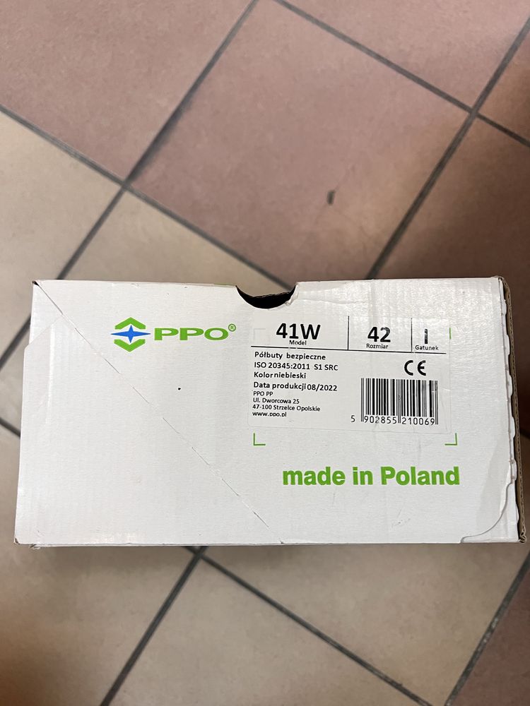 Buty robocze PPO model41W
