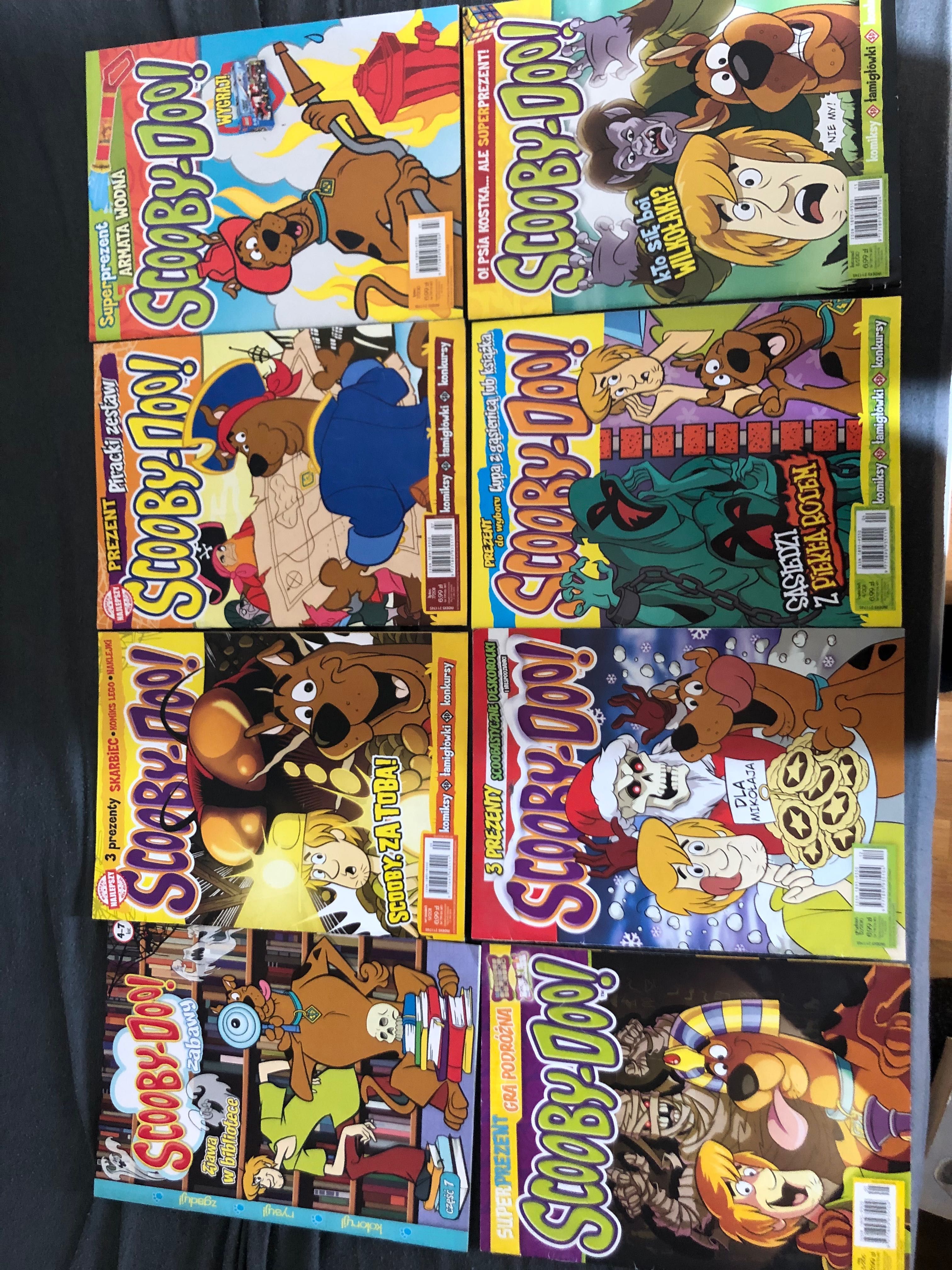 Komiksy Scooby Doo rozne numery