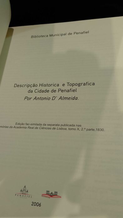 Descripção Histórica e Topografia da Cidade de Penafiel