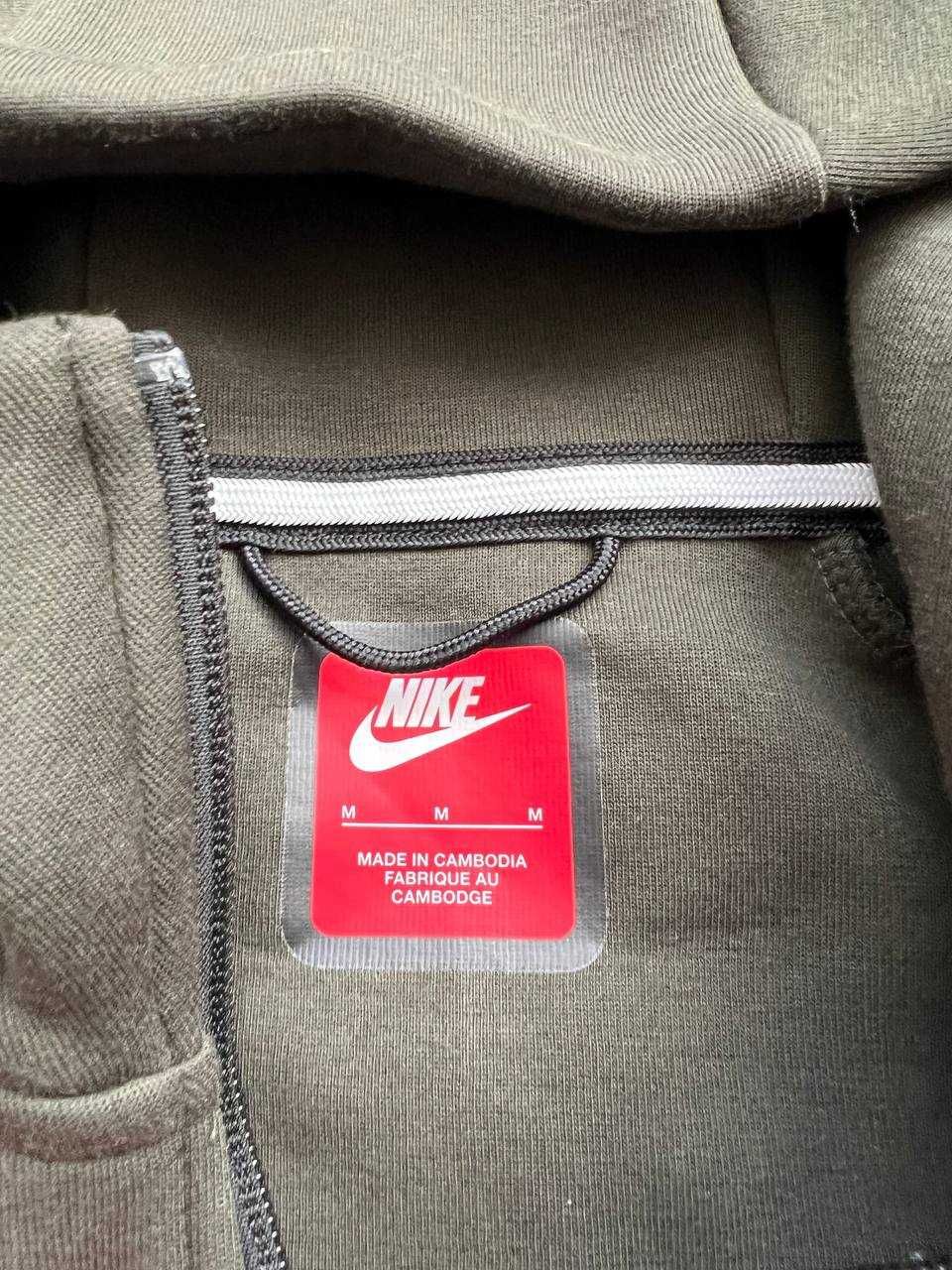 ОРИГІНАЛ! Кофта Nike Tech Fleece Fz Wr Olive XS S M L XL | HV0949-355