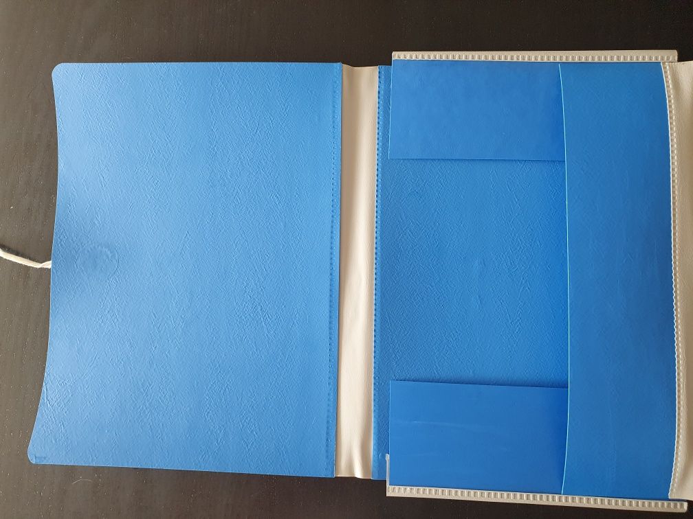Teczki PRL zestaw teczką skoroszyt papier klips