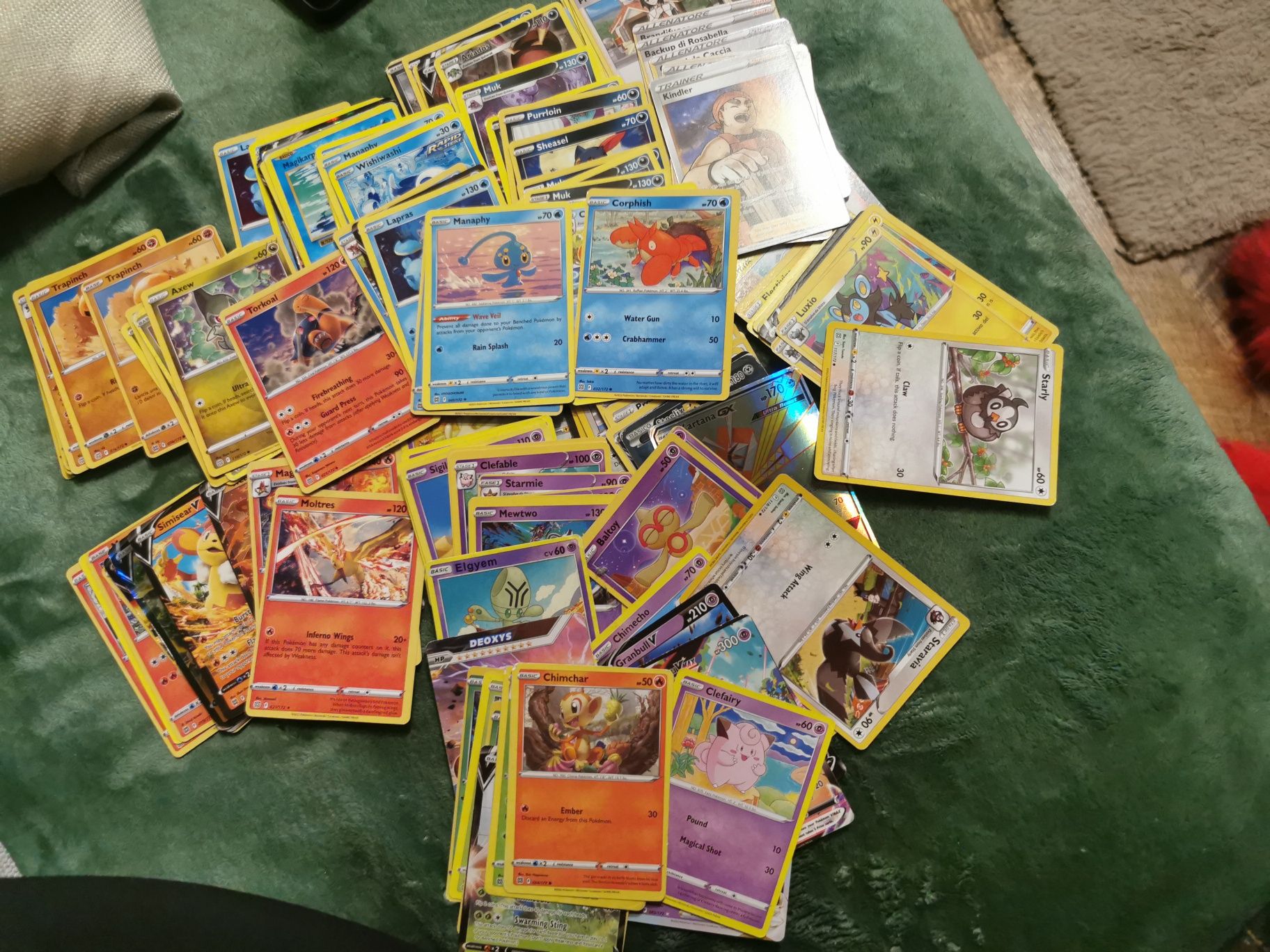 Karty Pokemon 150 sztuk