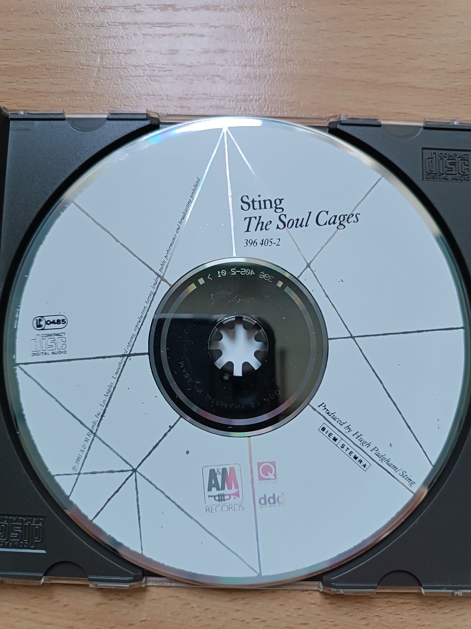 CD фірмовий Sting - The Soul Cages