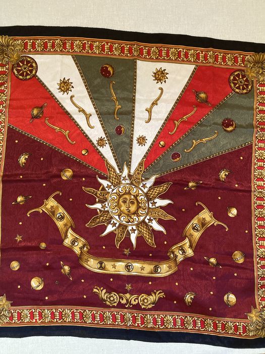 Шовкова хустка Hermes Carre 90 "CARPE DIEM"