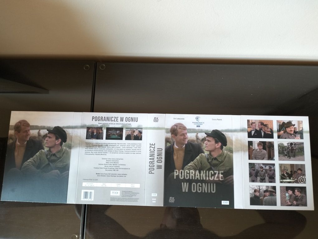 Pogranicze w ogniu - serial na dvd , nowy