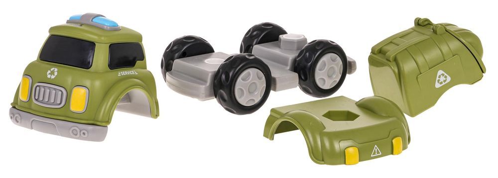 Autko Śmieciarka Na Magnesy