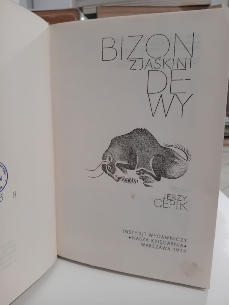 Jerzy Cepik Bizon z jaskini Dewy