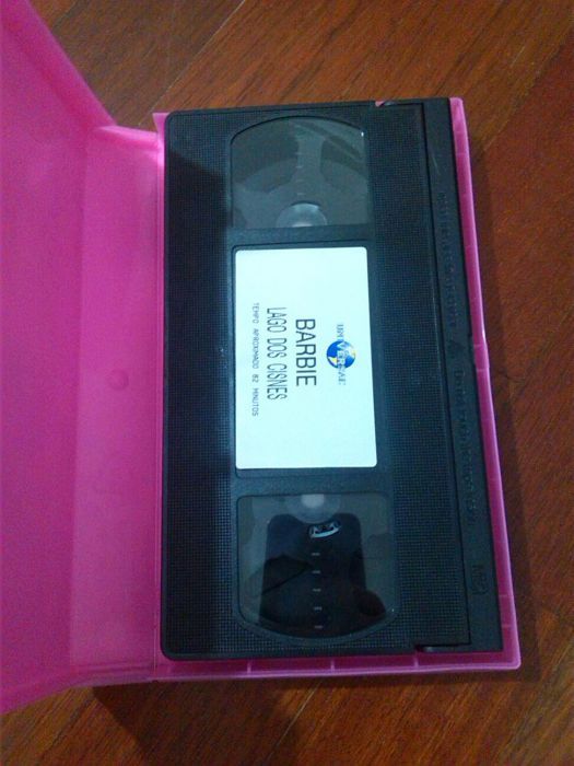 Cassete VHS: Filme Barbie e o Lago dos Cisnes