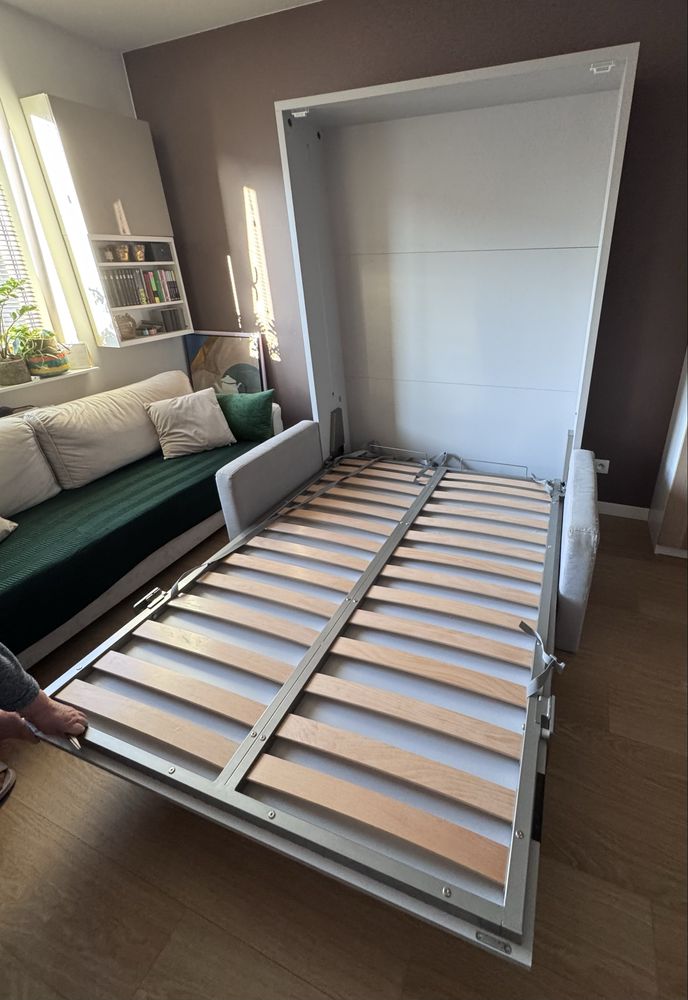 Łóżko rozkładane z sofą firmy Transforms ClickBed