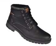 Męskie trapery buty zimowe ocieplane trzewiki RH 116/23 BK roz. 45