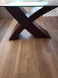 Mesa vidro temperado 2 mt x 1 mt