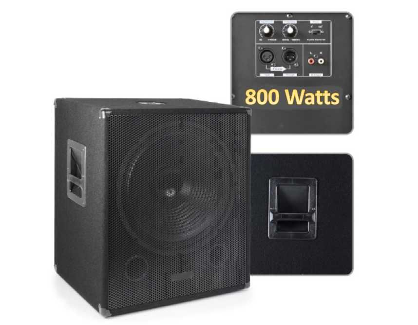 SUB ACTIVO 800W - Grave Amplificado
