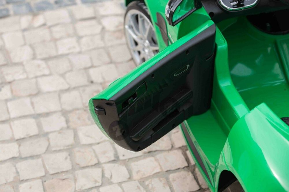 OKAZJA! Mercedes GTR zielony auto na akumulator NOWY Autko dla dziecka