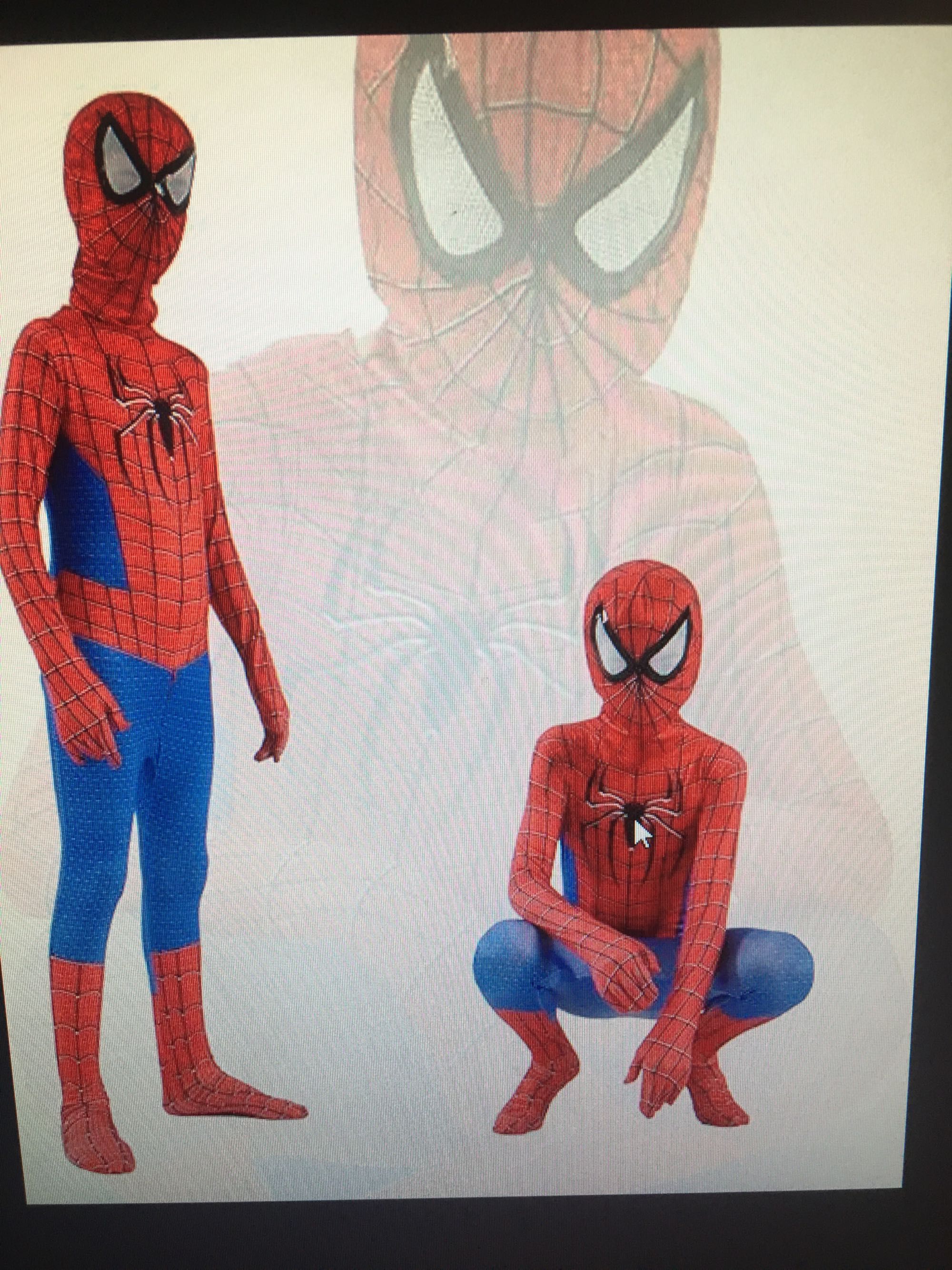Spiderman  strój karnawałowy  110 cm