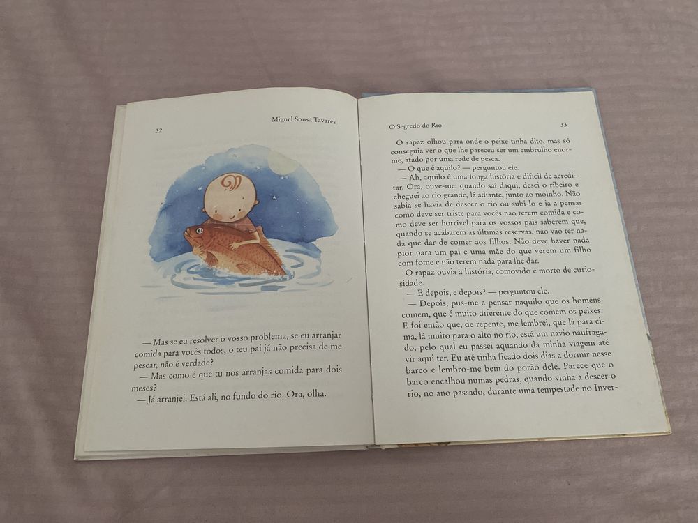 Livro infantil - O segredo do rio