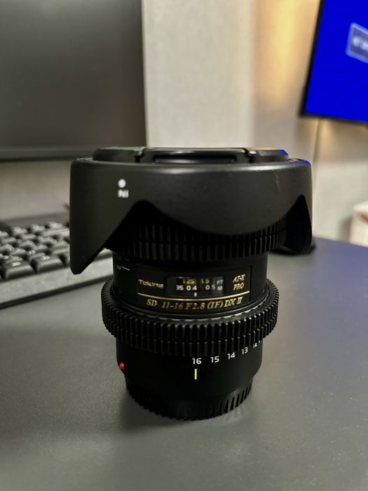 Обьектив Tokina 11-16 f2.8 второй версии