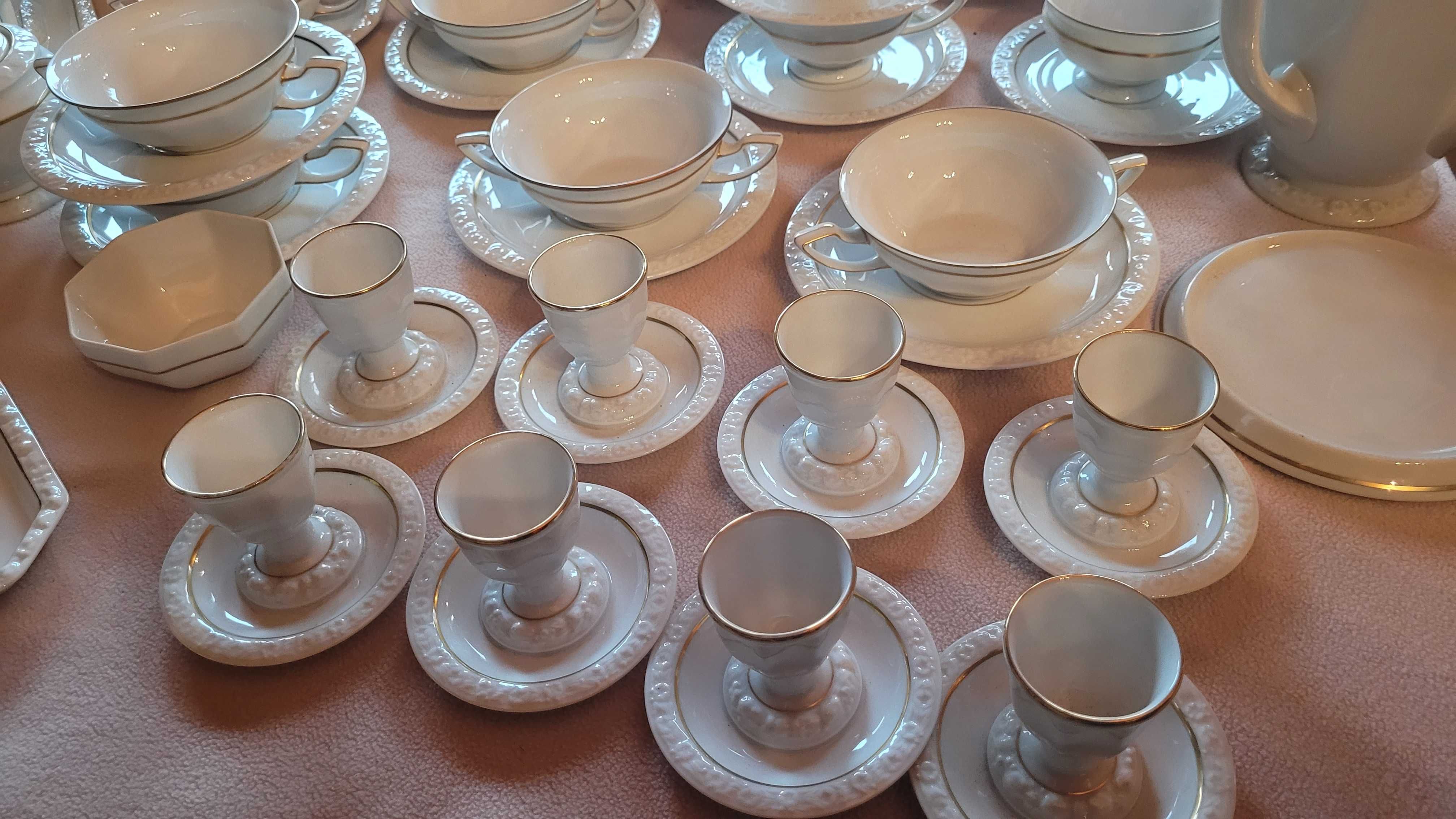 Rosenthal Serwis lata 20 20 w.Obiad plus herbata