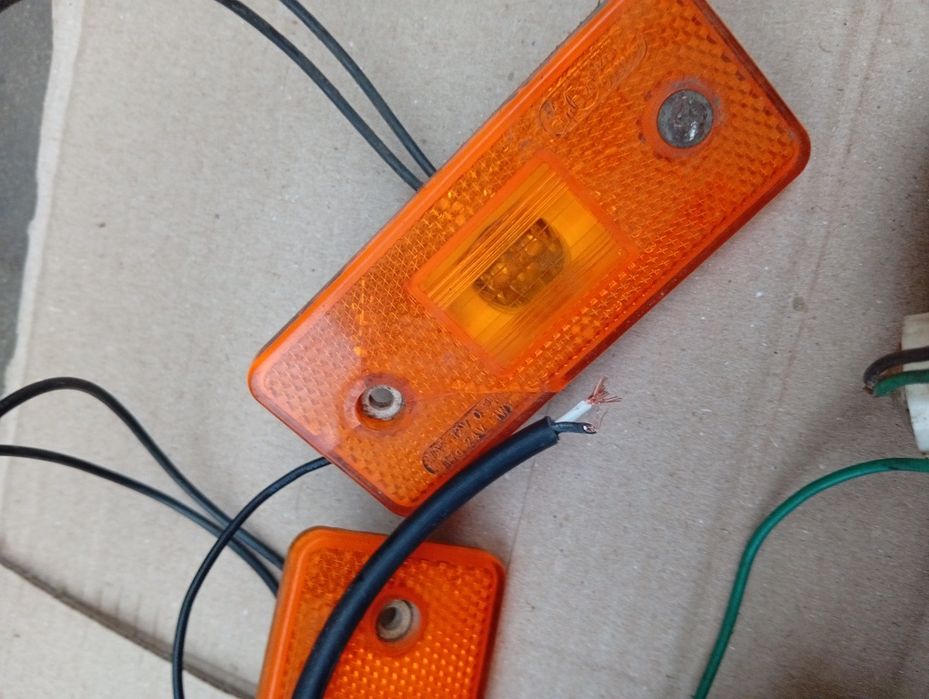 Габарити рожки прицепа вантажівки led