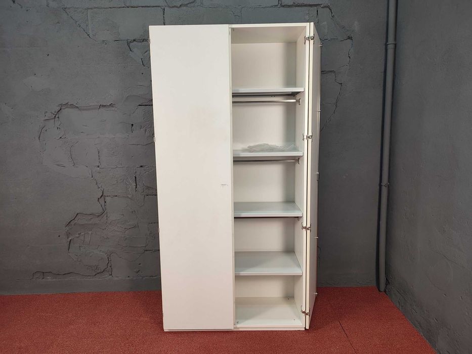 Szafa wysoka biuro rachunkowe 207x100x44cm HAFELE półki zamykana drzwi