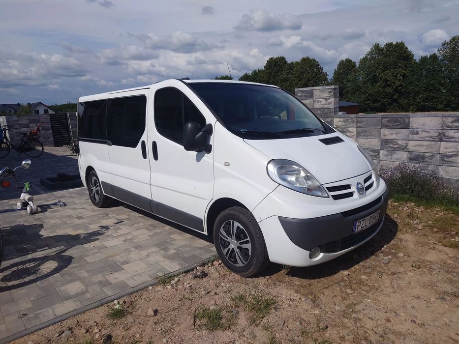 Nissan Primastar GWARANCJA Nissan Primaster LONG Passenger Klima Hak Nie Trafic Vivaro