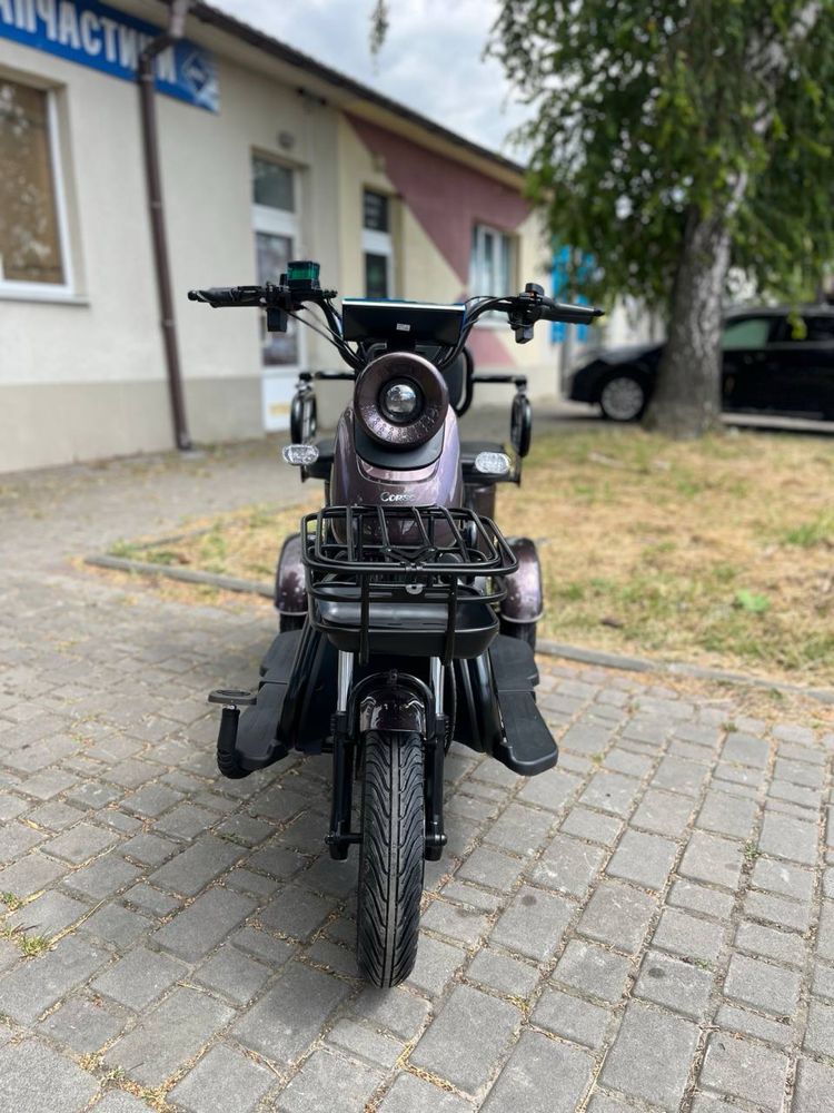 Трьох колісний електро скутер 1000w Corso Protex