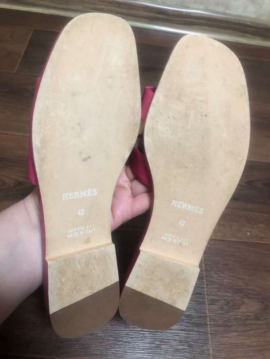 Шльопанці Hermes 42