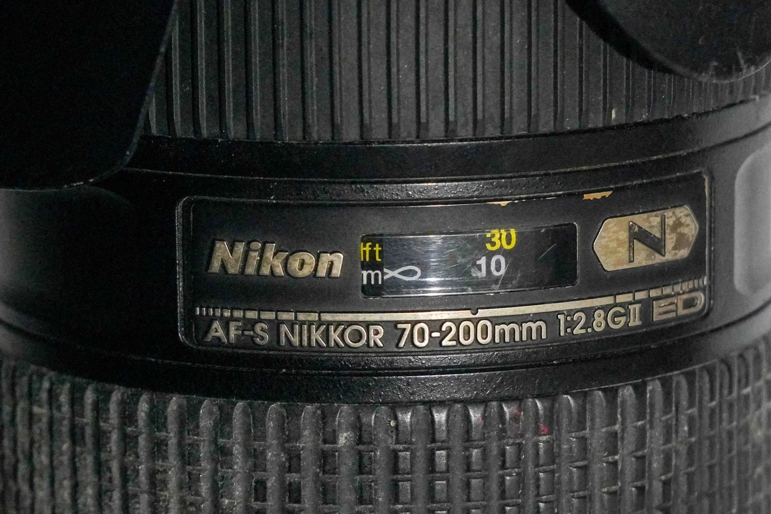 Equipamento fotográfico profissional nikon