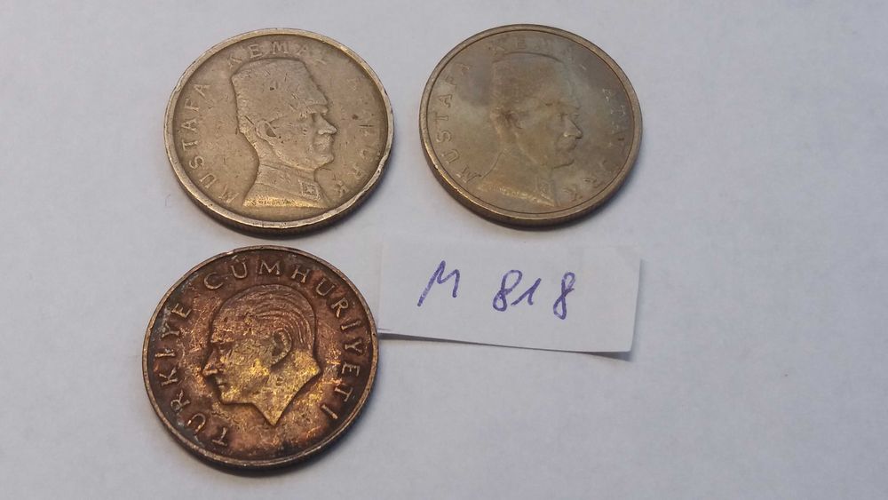 Xp M818, stara moneta zestaw nr 2 Turcja 100.000 lira 2000