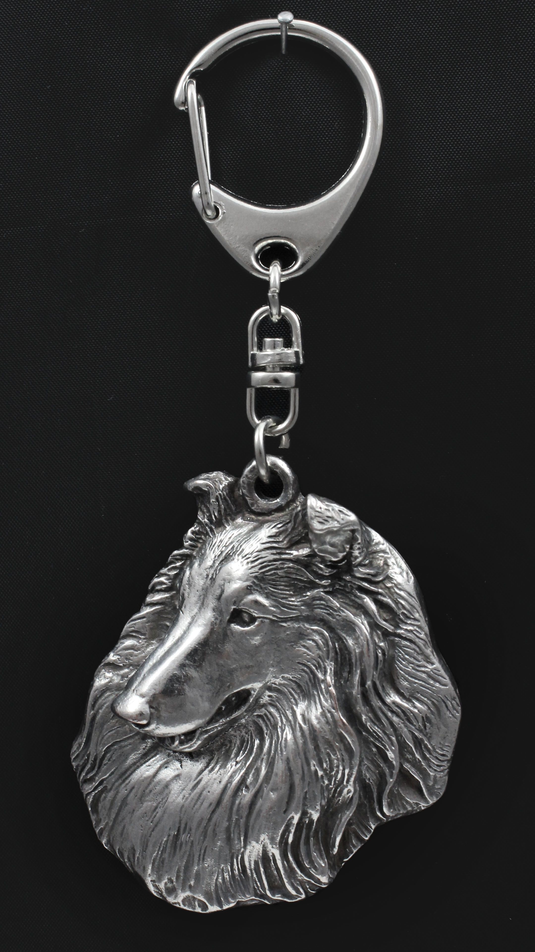 Owczarek szkocki długowłosy, Collie rough brelok w pudełku Art-Dog