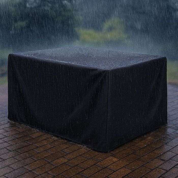 Wodoodporny Pokrowiec Na Meble Ogrodowe 205x160x70 Cm Mocny Wytrzymały
