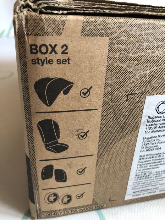 Bugaboo Ant NOWY Style Set Grey Melange