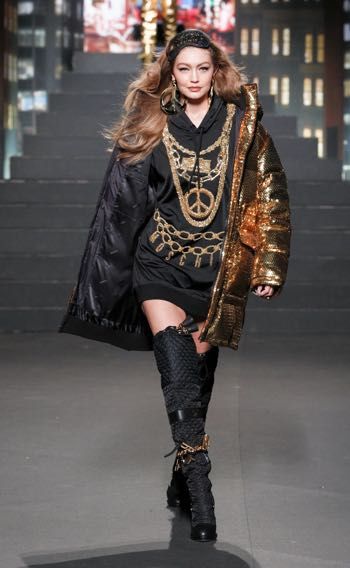 Bluza sukienka Moschino x H&M rozmiar S